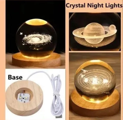 Galaxy Crystal Lamp